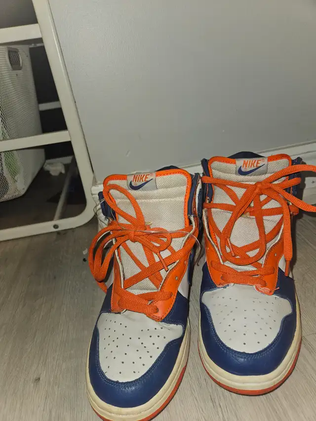 VINTAGE NIKE DUNK HIGH 'KNICKS' – SIZE 11