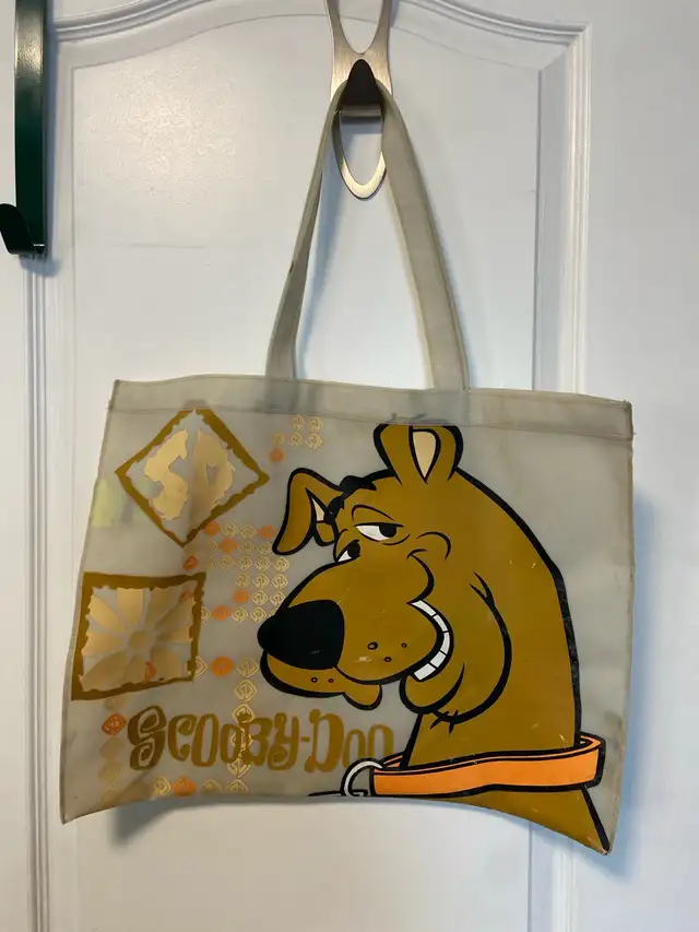 Vintage Scooby-Doo Frosted Semi-Transparent Tote Bag