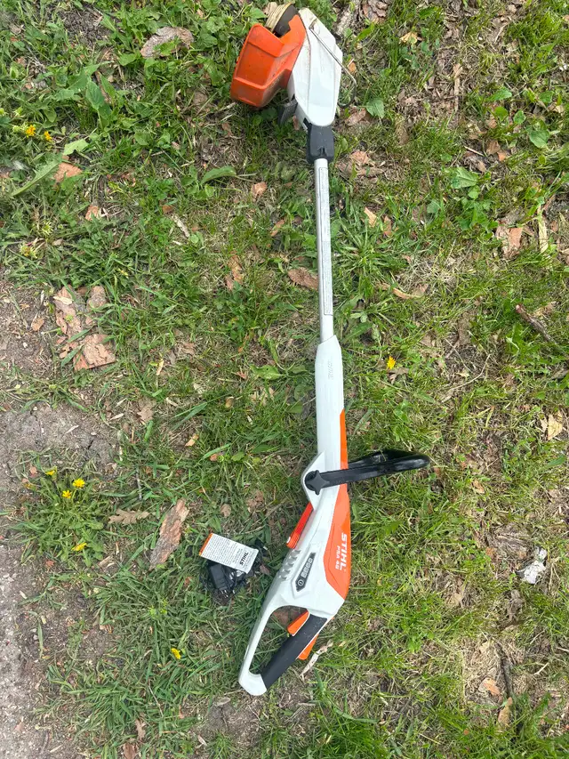 Still battery powered FSA 45 weed eater. $125 with charger.