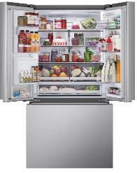 LG Stainless Steel French Door Refrigerator with Ice - Photo 2