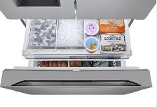 LG Stainless Steel French Door Refrigerator with Ice - Photo 4