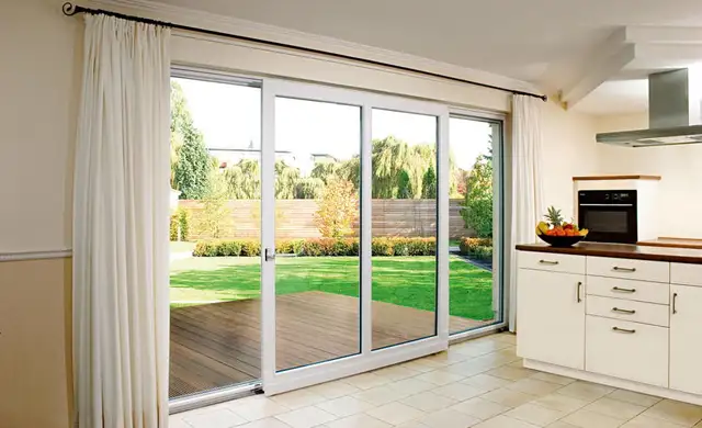 Let the outside in with our sliding patio doors.
