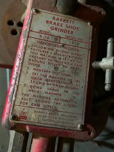 Antique John Bean brake shoe shaper - Photo 3