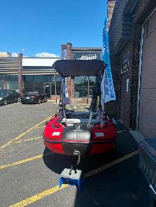 11 ft heavy duty inflatable boat great for fishing and diving - Photo 4