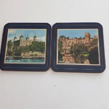 6SOUS-VERRES NEUFSLIÈGE PIMPERNELL D'ANGLETERRE 4.5'x4.5'$20.00 - Photo 2