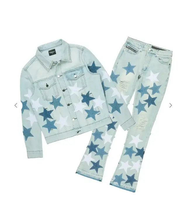 Denim Star Track Suit