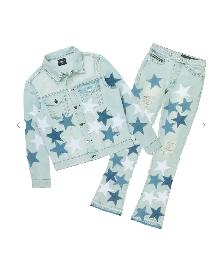 Denim Star Track Suit