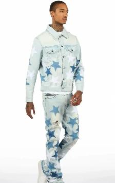 Denim Star Track Suit - Photo 2