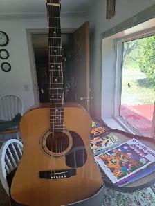 DEGAS 6 STRING ACOUSTIC GUITAR - Photo 2