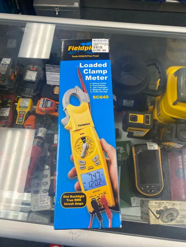 Fieldpiece SC640 Loaded Clamp Meter @ Cashopolis!!