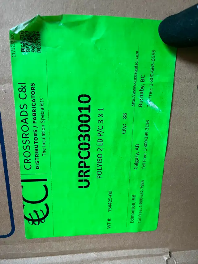 Polyiso Pipe insulation