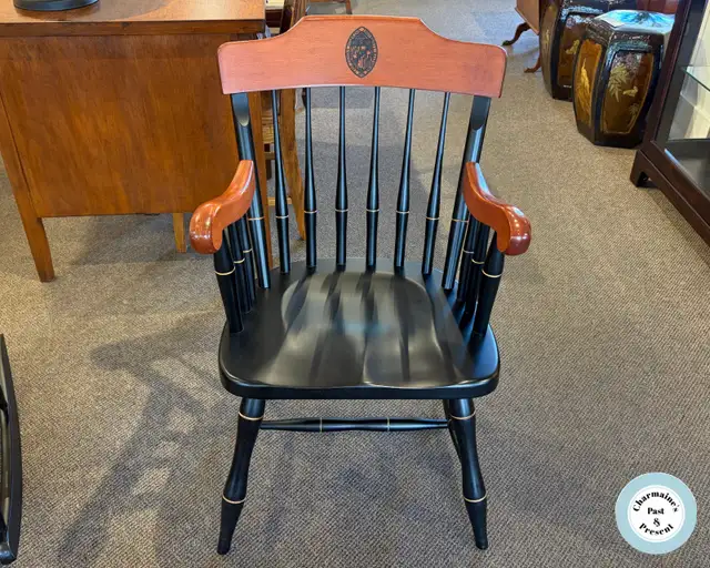 Solid Maple Johns Hopkins University Chair at Charmaines