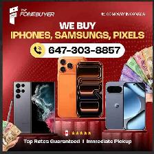 $ WE BUY ALL IPHONES 647-303-8857 $