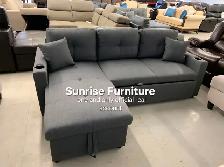 Storage Sleeper Sofa Bed - Photo 3
