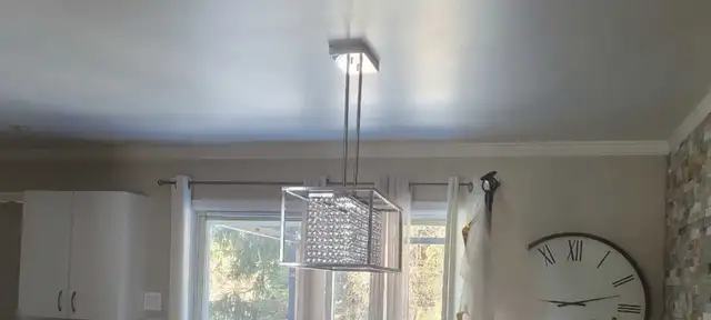 Luminaire suspendu à cristaux