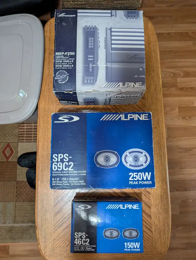 Alpine Car Stereo Speakers