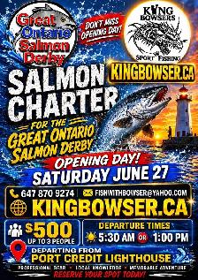 Salmon Fishing - Port Credit