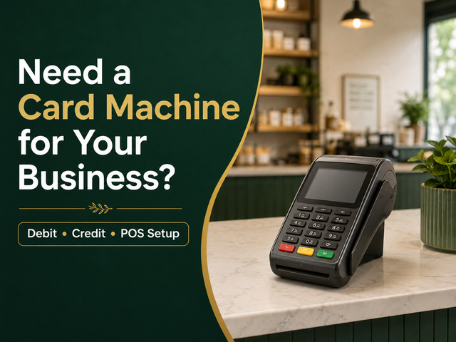Debit & Credit Card Machine Setup for Small Businesses