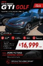 2015 VOLKSWAGEN GTI – 2.0L TURBO – HATCHBACK