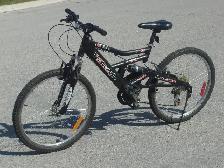 ALL ALUMINUM ADULT 26' RALEIGH TORA 21 SPD WITH DUAL SUSPENSION!
