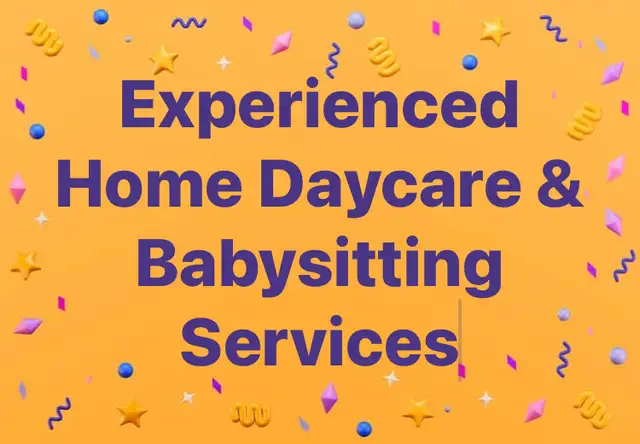 Home Daycare & Babysitting Service