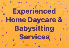 Home Daycare & Babysitting Service