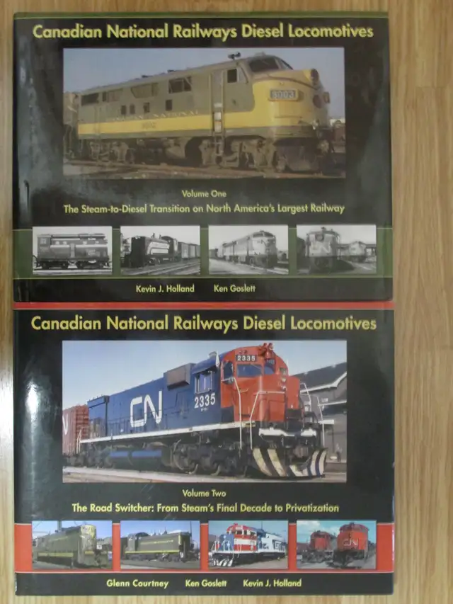 CNR DIESEL LOCOMOTIVES VOL 1 & 2 - 2012 HC