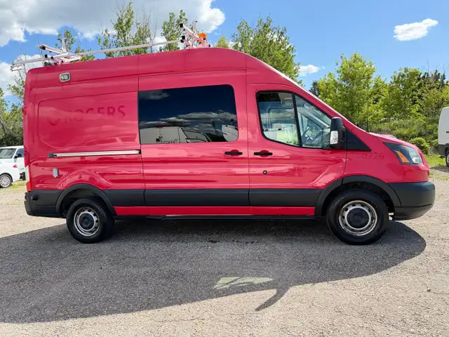 2015 Ford Transit Cargo Van Roof Rack, Inverter Inside