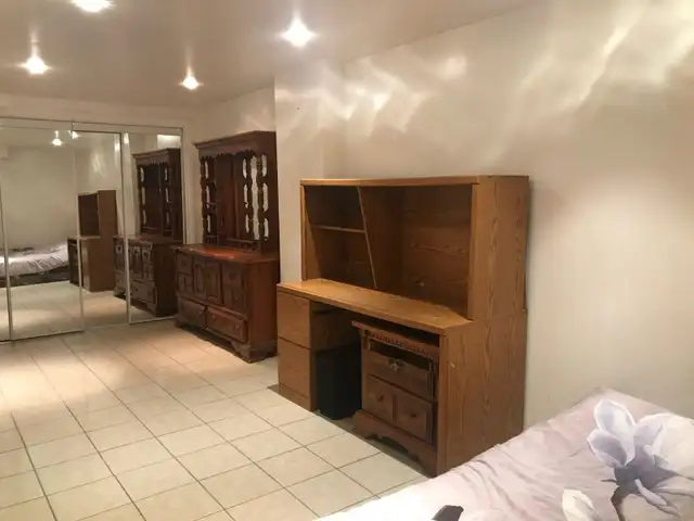 Semi furnished basement apartment available immediately