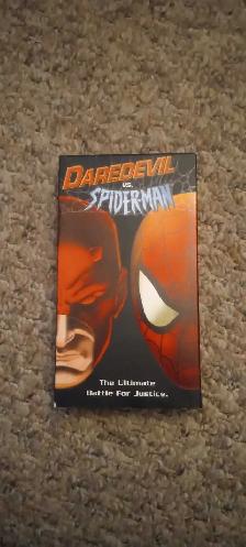 2003 Daredevil vs Spiderman VHS (Rare)