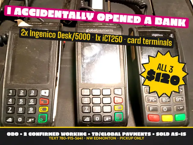 I Accidentally Opened a Bank?  — 3 Card Machines, $120