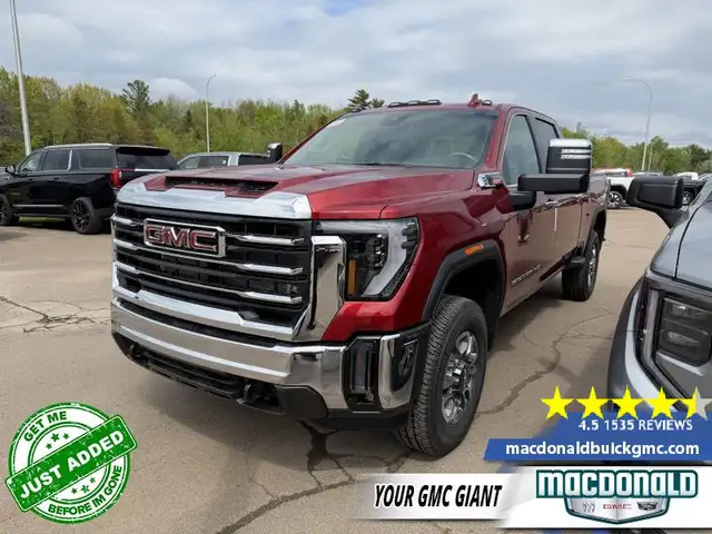 2026 GMC Sierra 2500HD SLT - Leather Seats - $768 B/W