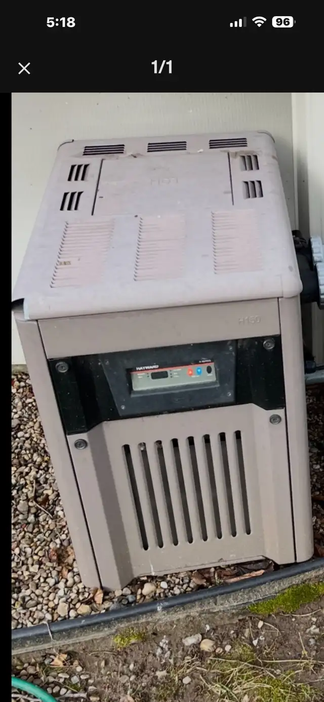 HAYWARD ED2 HEATER FOR PARTS