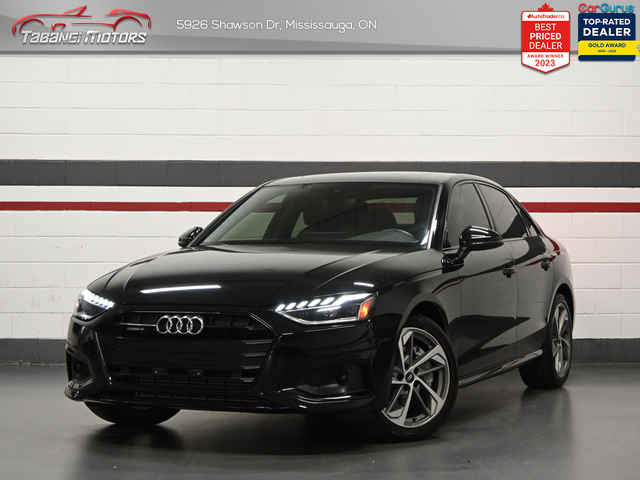 2023 Audi A4 No Accident Sunroof Ambient Light Heated Seats