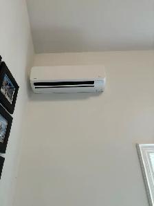 Ductless AC installation - Photo 5