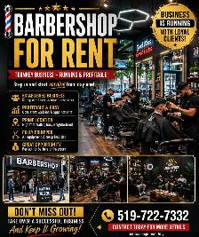 barbershop For Rent
