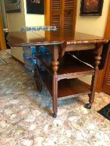 vintage tea cart - Photo 2
