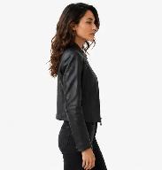 Women’s Contemporary Leather Jacket – XS Only - Photo 4