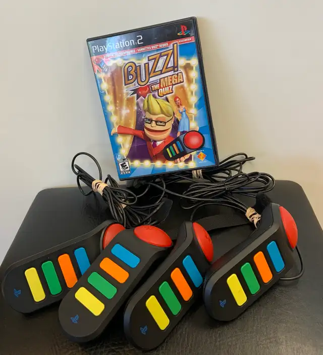 Buzz! The Mega Quiz (CIB W/4 Buzzers)