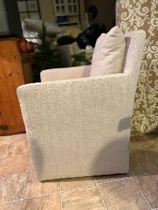 set of two chairs/cream roller style - Photo 2