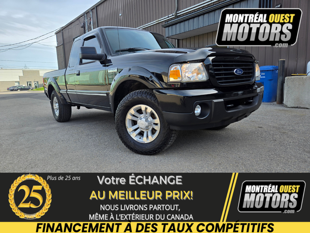 2008 Ford Ranger SPORT 4X4 / V6 Bas Kilométrage !