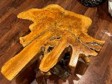 Real Wood Coffee Table - Photo 4