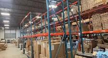 warehouse moving  Used Warehouse Racking Frames & Beams for Sale - Photo 2