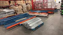 warehouse moving  Used Warehouse Racking Frames & Beams for Sale - Photo 3
