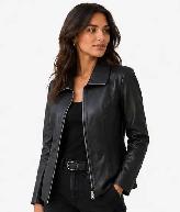 Women’s Genuine Leather Jacket - Size Small - Photo 5