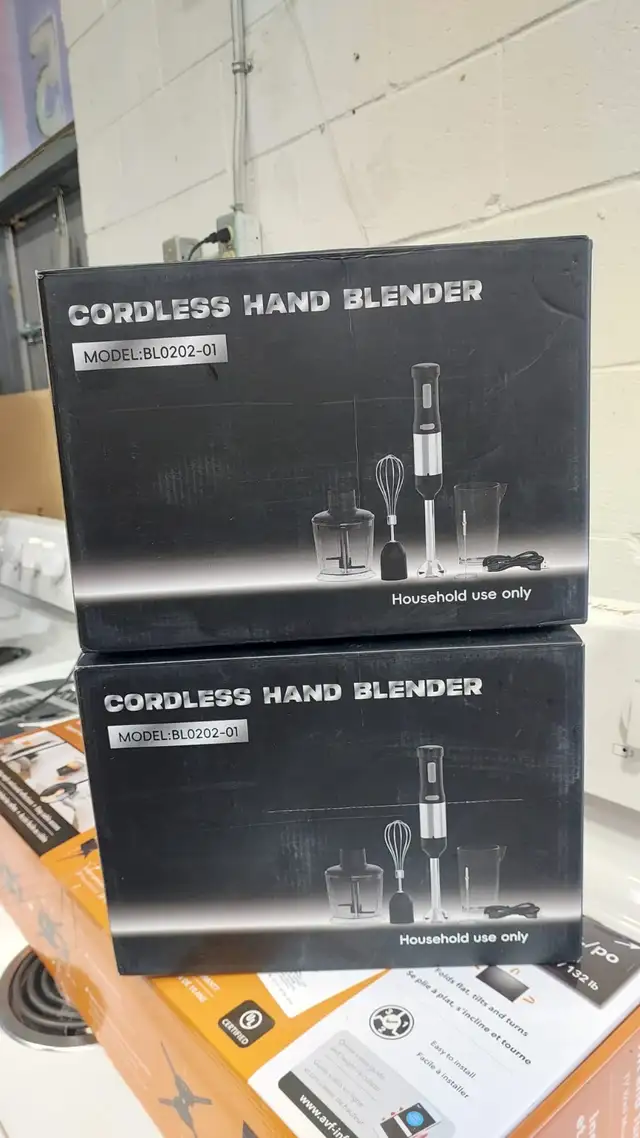 Blender WHUTO Cordless Immersion Hand Blender, 5-in-1 Variable
