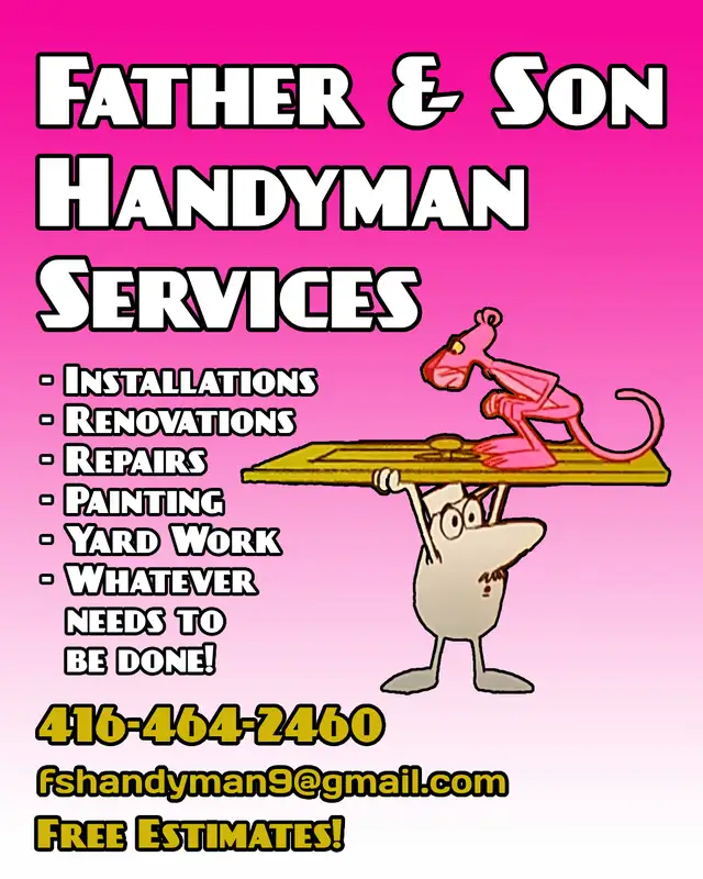 Father & Son Handyman!