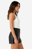 Women’s Genuine Leather Shorts - Size 13 - Photo 5