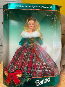 1995 Vintage Christmas Collectable Barbie