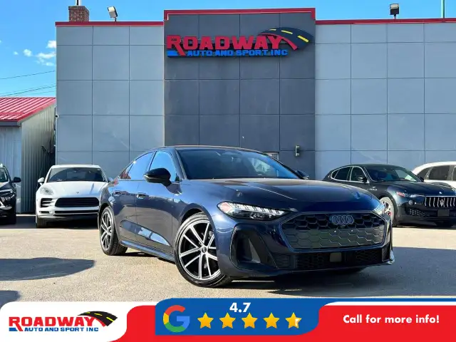 2025 Audi New A5 2.0T S LINE I LEATHER I SUNROOF I APPLE CARP...